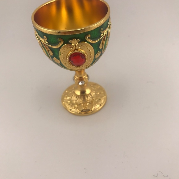 Vintage-Style Ornate Decorative Chalice Goblet/Shot Glass/Gift Idea/Home Decor - Picture 11 of 12